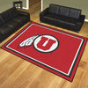 Fanmats - University of Utah 8x10 Rug 87''x117''