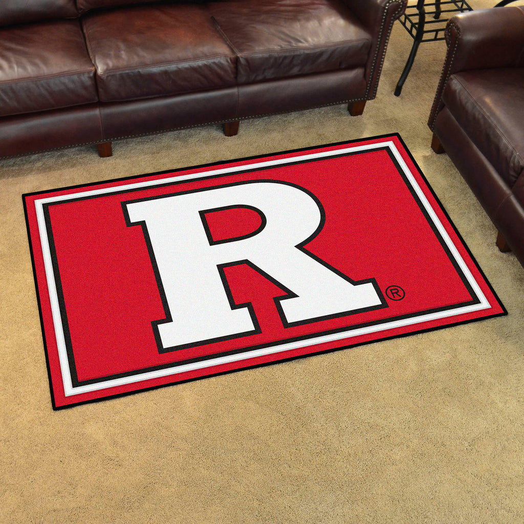 Fanmats - Rutgers University 4x6 Rug 44''x71''