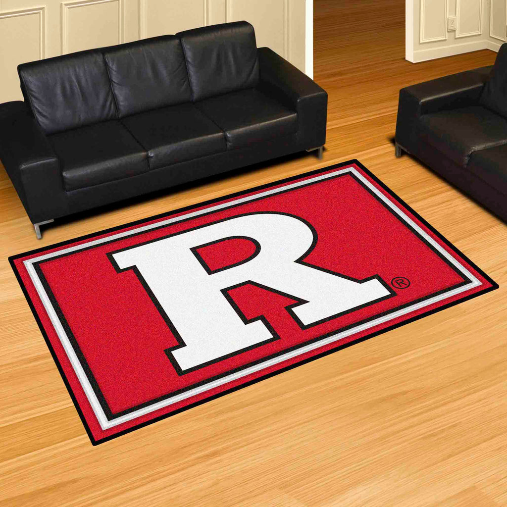 Fanmats - Rutgers University 5x8 Rug 59.5''x88''