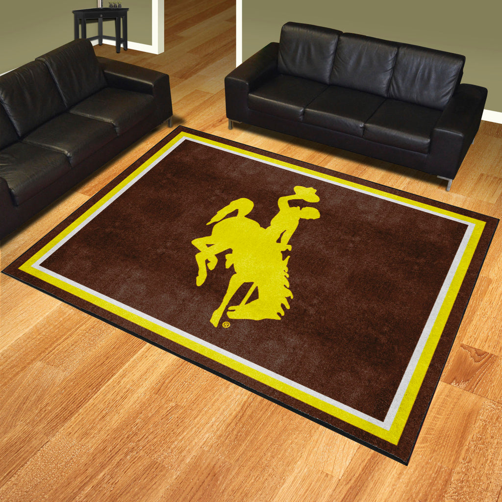 Fanmats - University of Wyoming 8x10 Rug 87''x117''