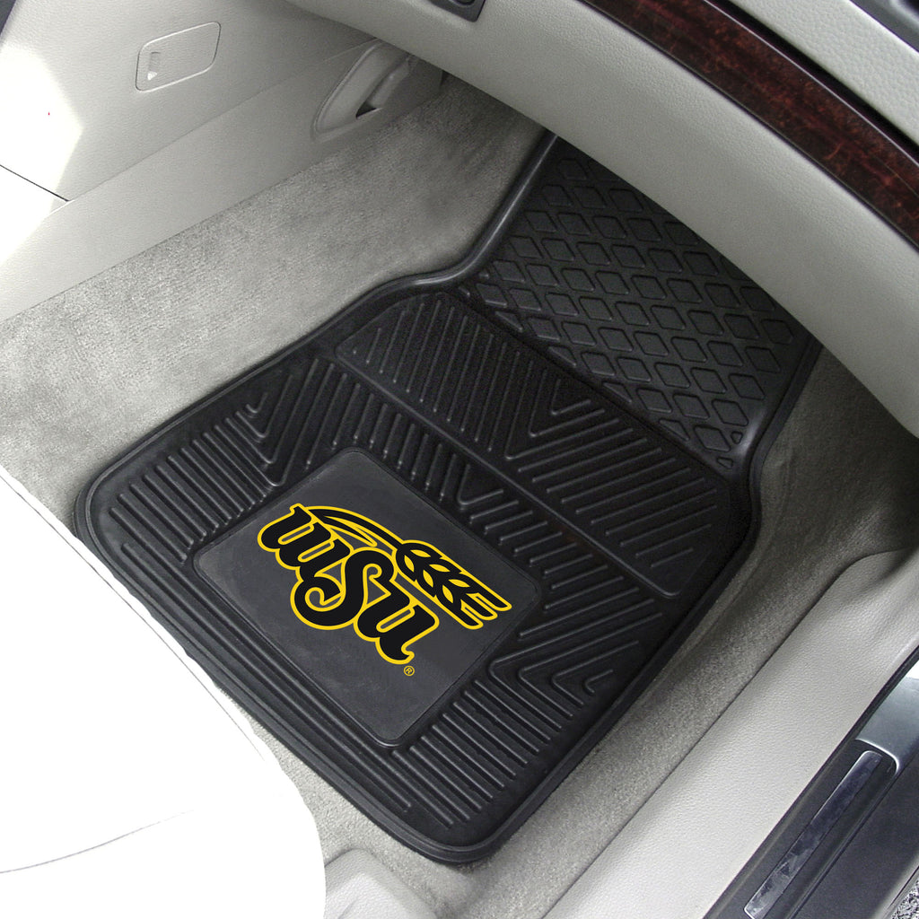 Fanmats - Wichita State University 2-pc Vinyl Car Mat Set 17''x27''