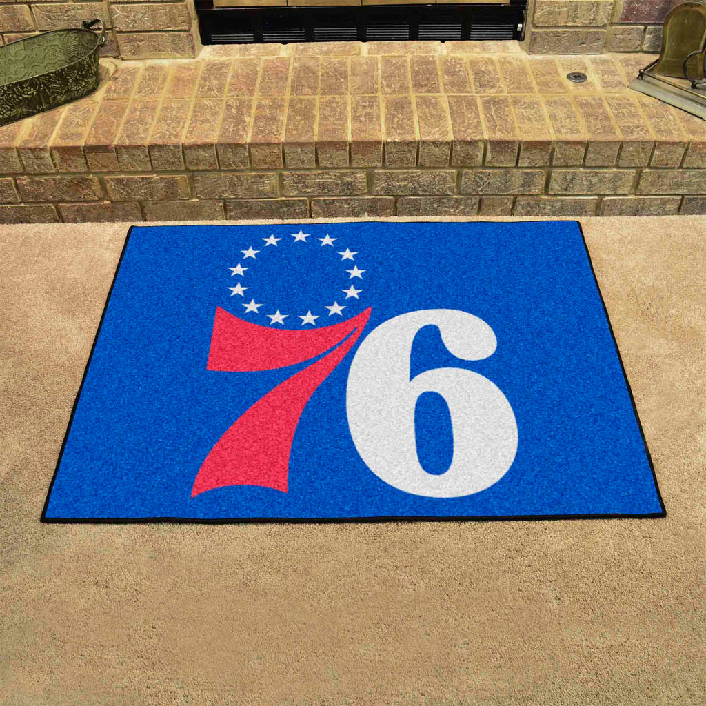 Fanmats - NBA - Philadelphia 76ers All-Star Mat 33.75''x42.5''