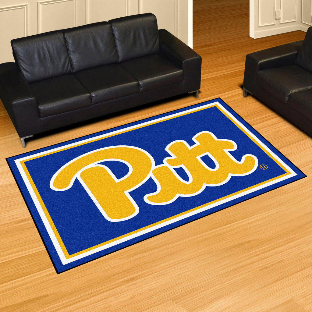 Fanmats - University of Pittsburgh 5x8 Rug 59.5''x88''