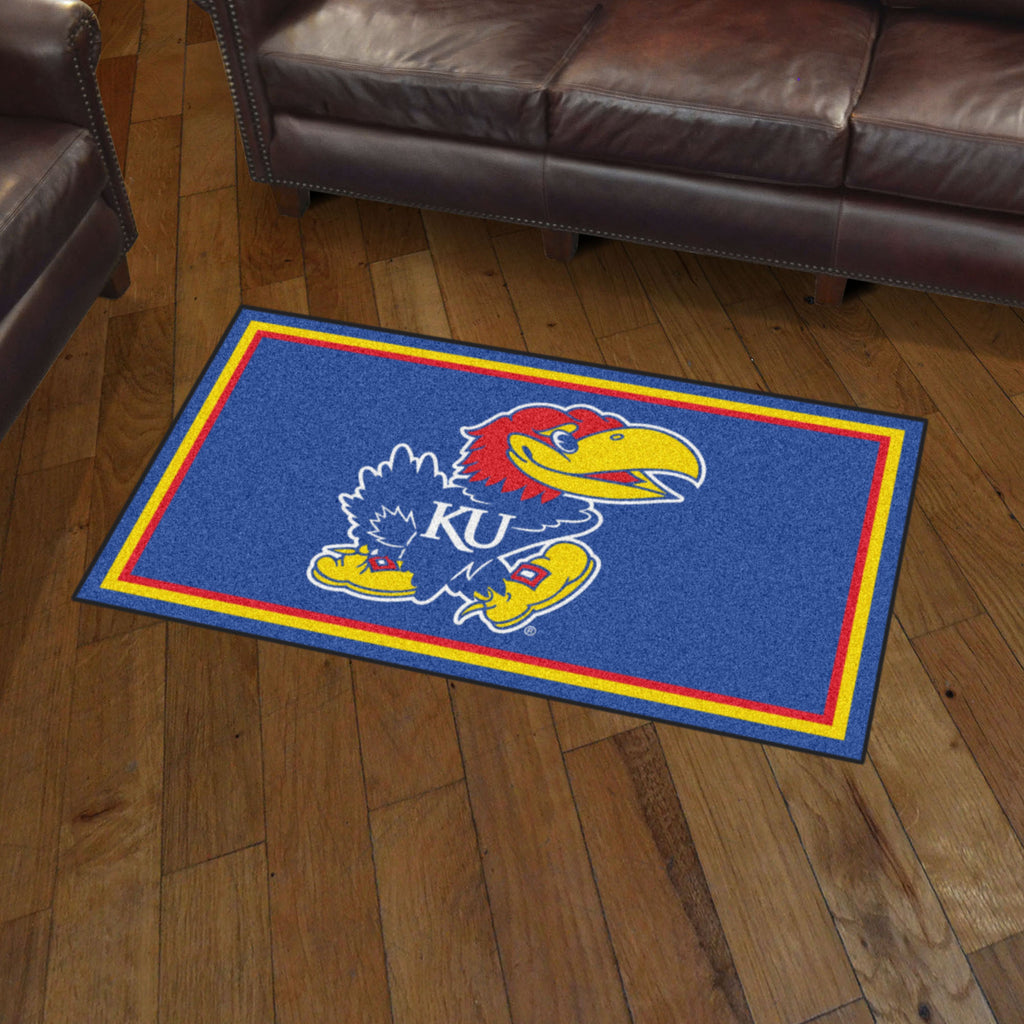 Fanmats - University of Kansas 3x5 Rug 36''x 60''