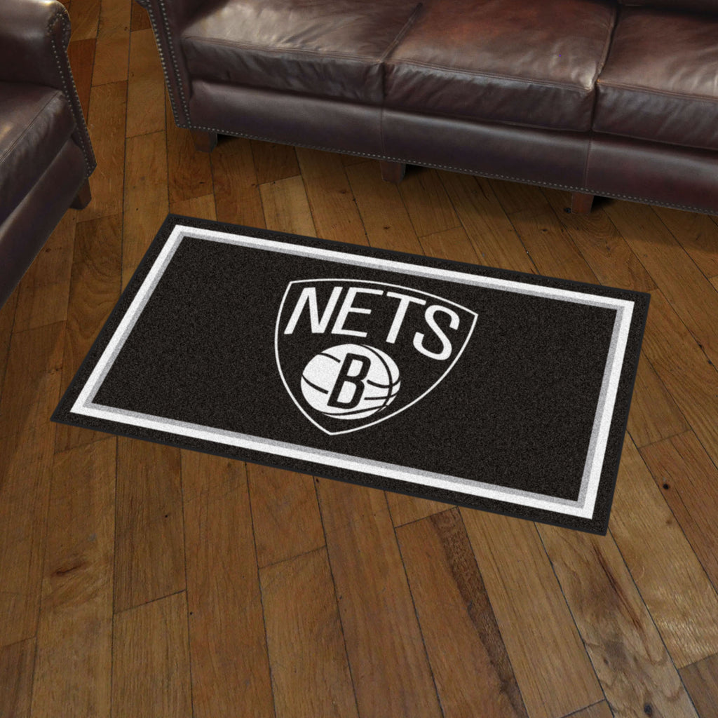 Fanmats - NBA - Brooklyn Nets 3x5 Rug 36''x 60''
