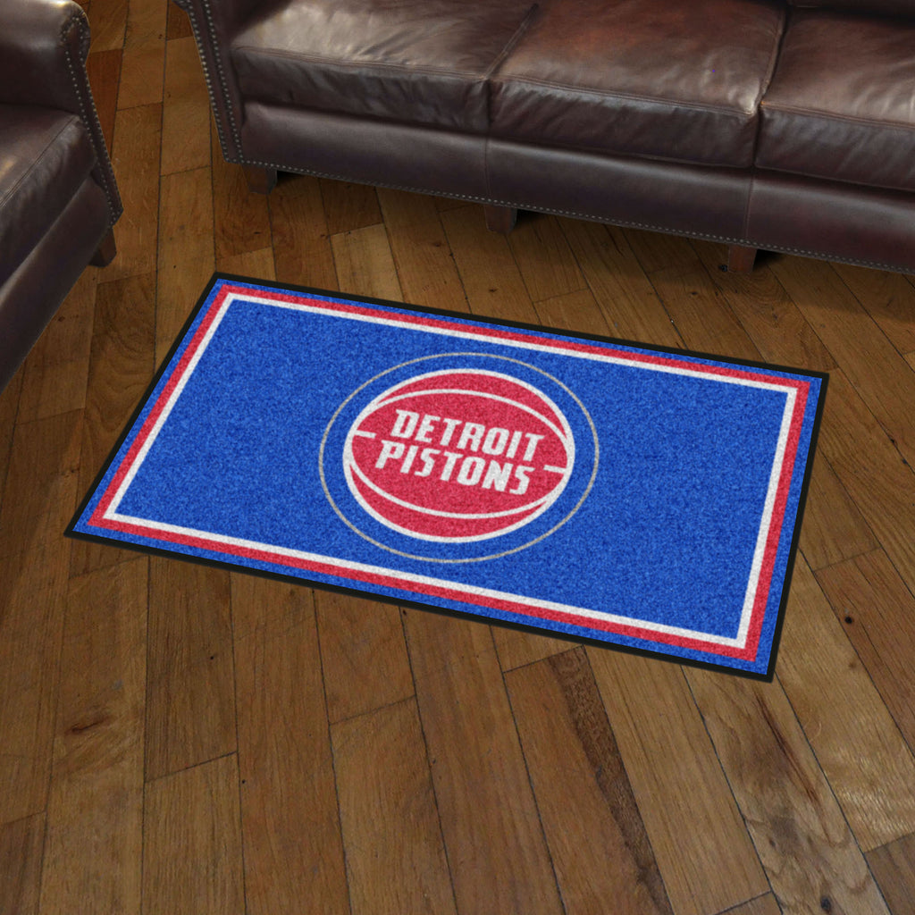 Fanmats - NBA - Detroit Pistons 3x5 Rug 36''x 60''