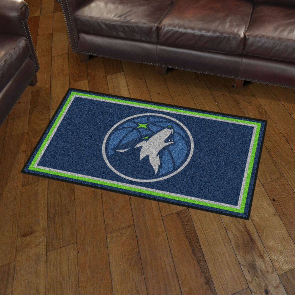Fanmats - NBA - Minnesota Timberwolves 3x5 Rug 36''x 60''