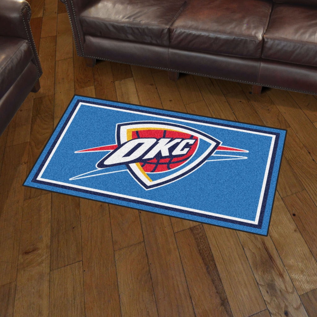 Fanmats - NBA - Oklahoma City Thunder 3x5 Rug 36''x 60''