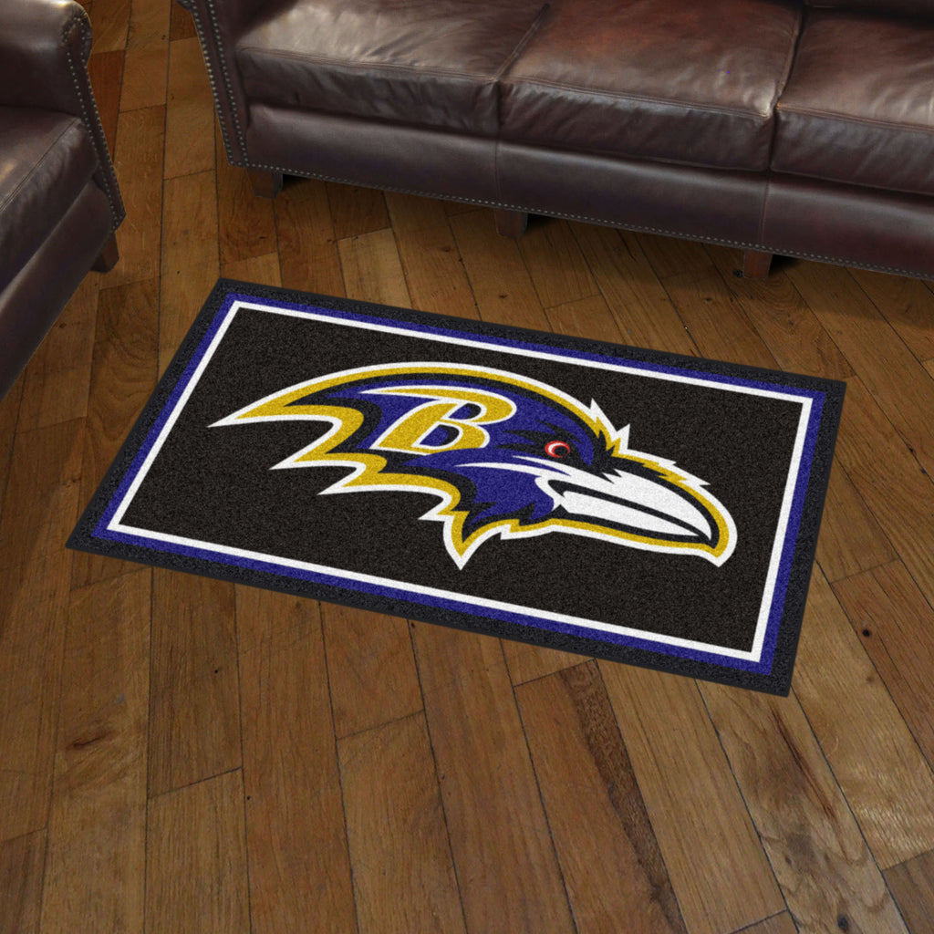 Fanmats - NFL - Baltimore Ravens 3x5 Rug 36''x 60''