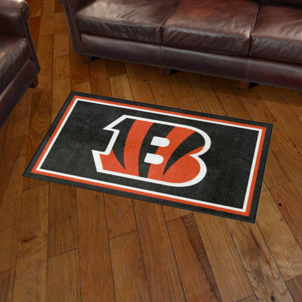 Fanmats - NFL - Cincinnati Bengals 3x5 Rug 36''x 60''