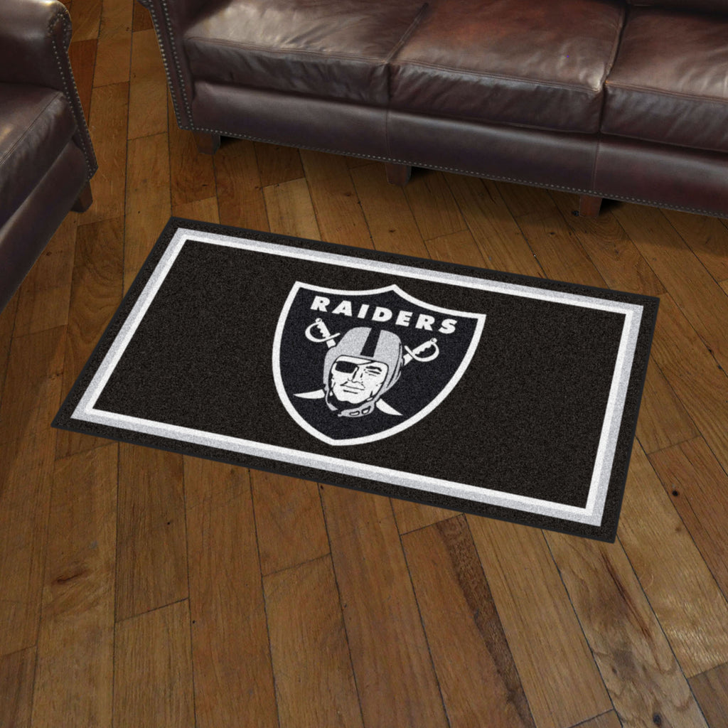 Fanmats - NFL - Oakland Raiders 3x5 Rug 36''x 60''