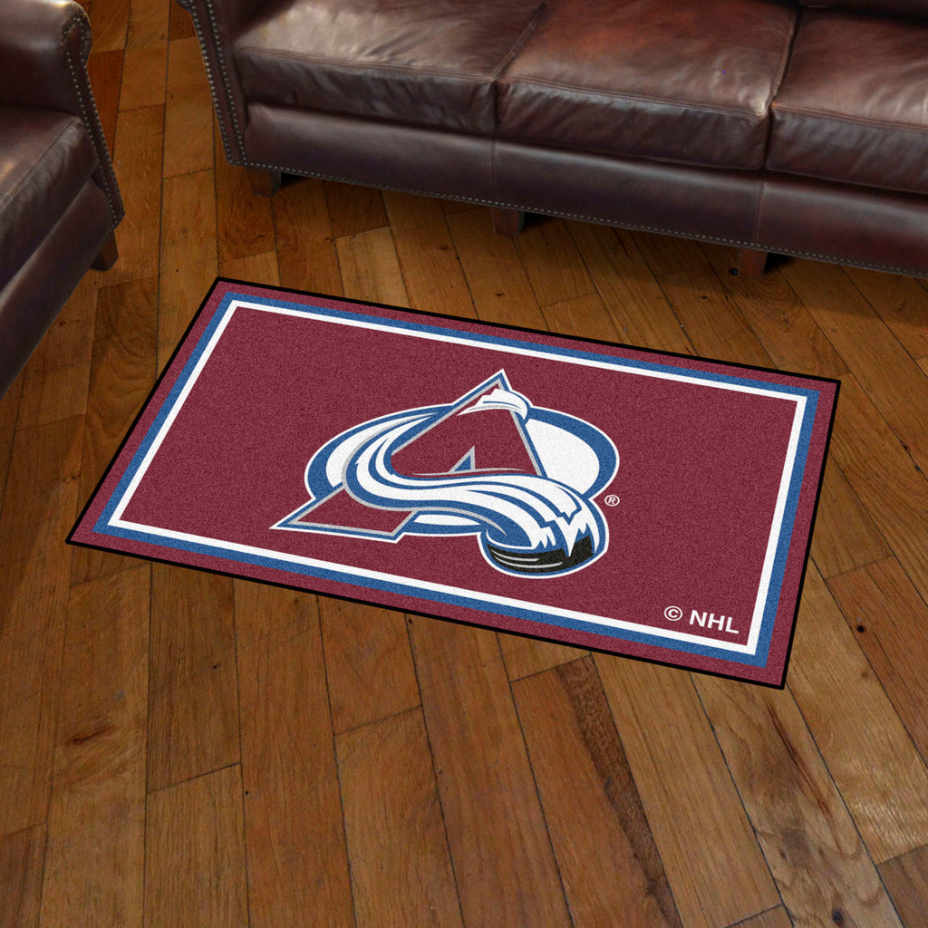 Fanmats - NHL - Colorado Avalanche 3x5 Rug 36''x 60''