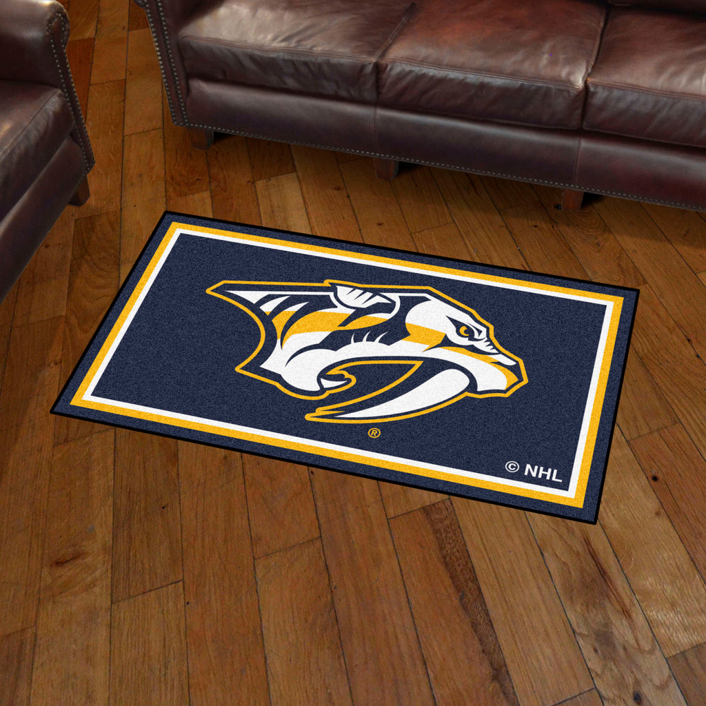 Fanmats - NHL - Nashville Predators 3x5 Rug 36''x 60''