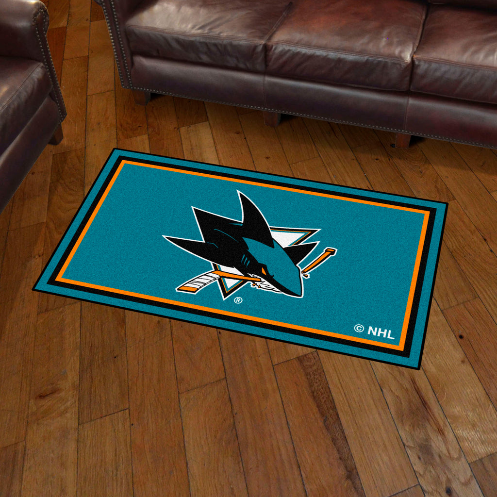 Fanmats - NHL - San Jose Sharks 3x5 Rug 36''x 60''