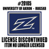Fanmats - University of Akron 5x8 Rug 59.5''x88''