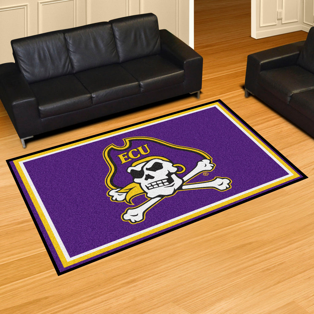 Fanmats - East Carolina University 5x8 Rug 59.5''x88''