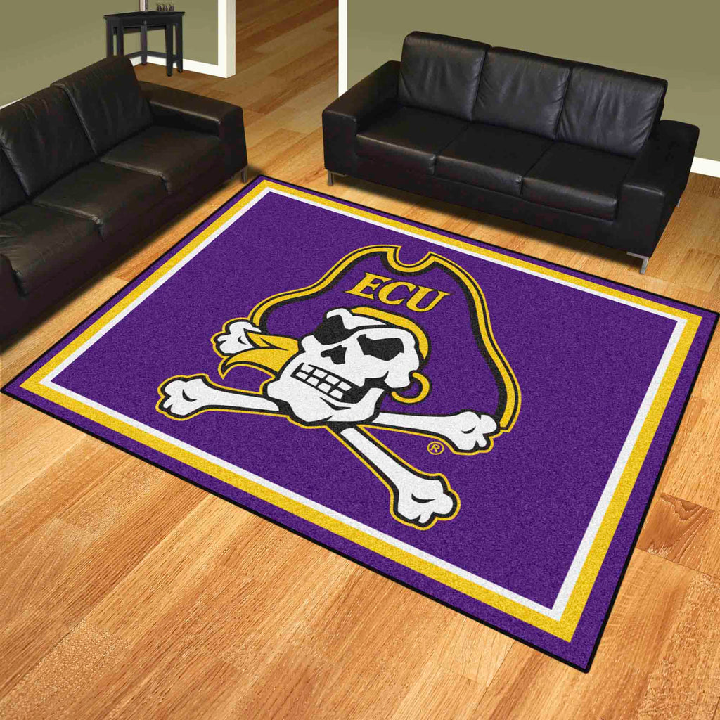 Fanmats - East Carolina University 8x10 Rug 87''x117''