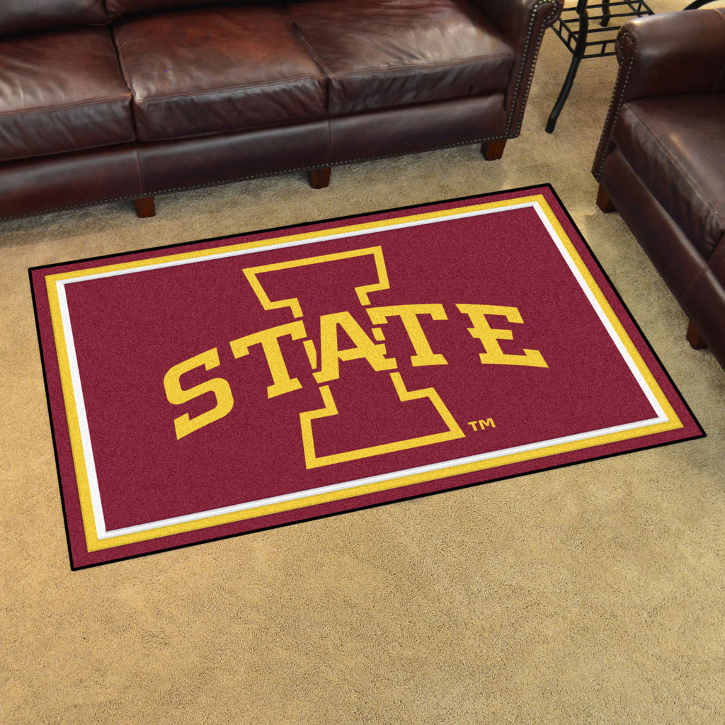 Fanmats - Iowa State University 4x6 Rug 44''x71''