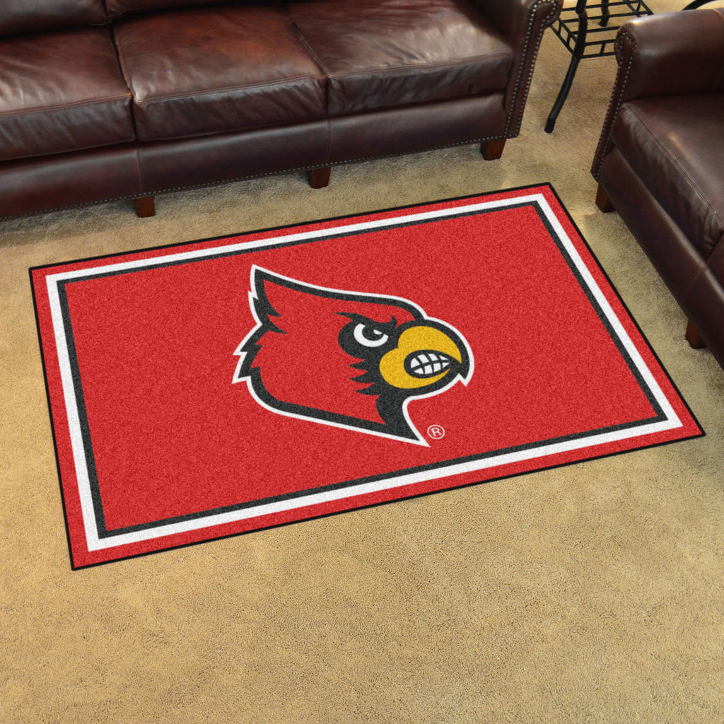 Fanmats - University of Louisville 4x6 Rug 44''x71''