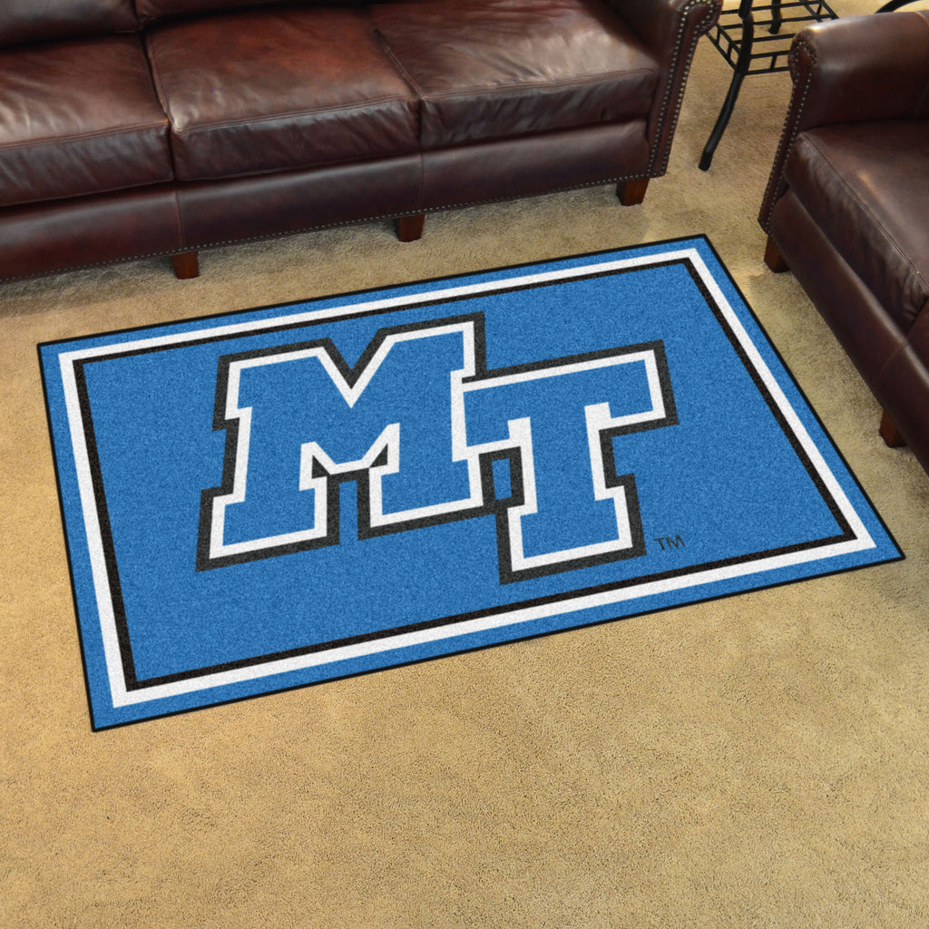 Fanmats - Middle Tennessee State University 4x6 Rug 44''x71''