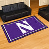 Fanmats - Northwestern University 5x8 Rug 59.5''x88''