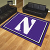 Fanmats - Northwestern University 8x10 Rug 87''x117''