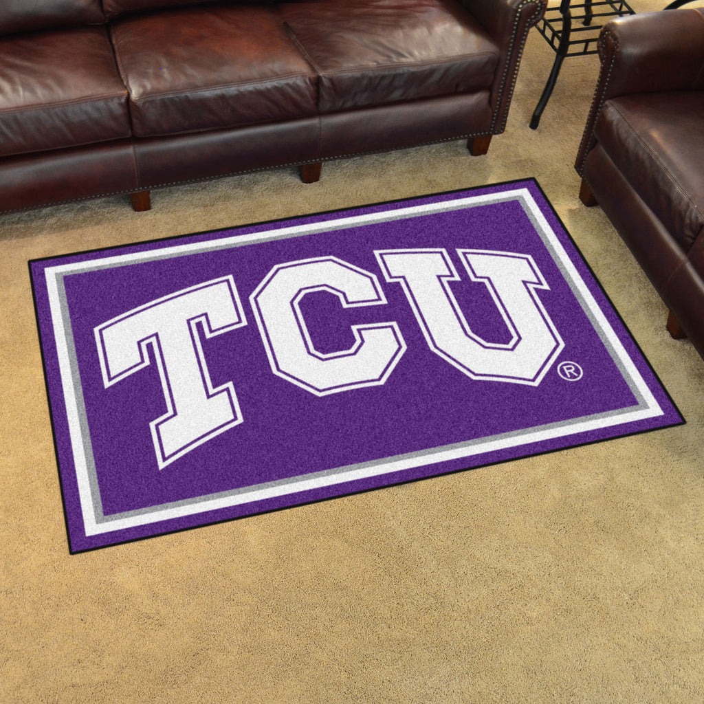 Fanmats - Texas Christian University 4x6 Rug 44''x71''
