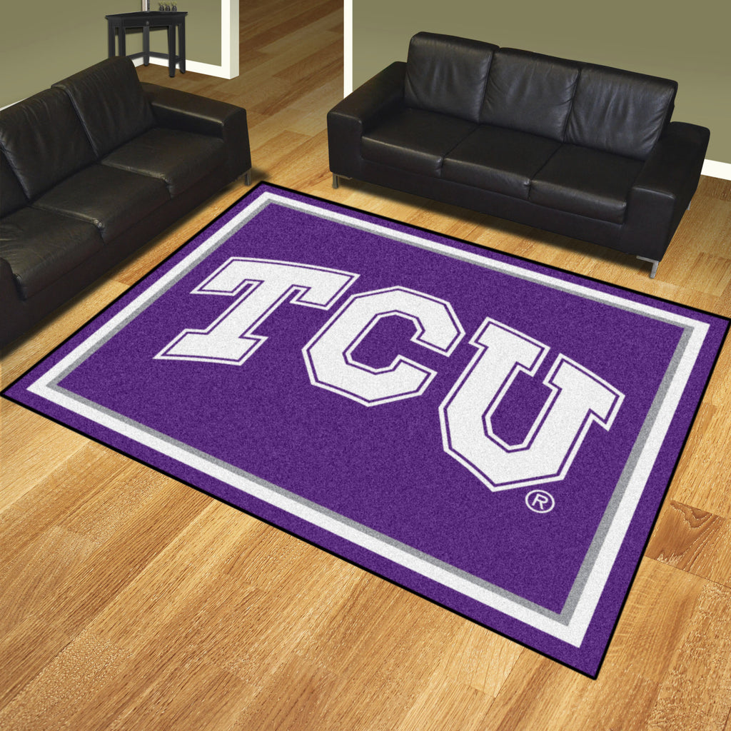 Fanmats - Texas Christian University 8x10 Rug 87''x117''