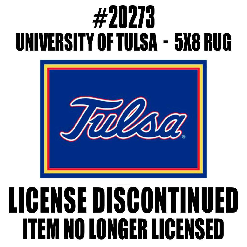 Fanmats - University of Tulsa 5x8 Rug 59.5''x88''