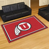 Fanmats - University of Utah 5x8 Rug 59.5''x88''
