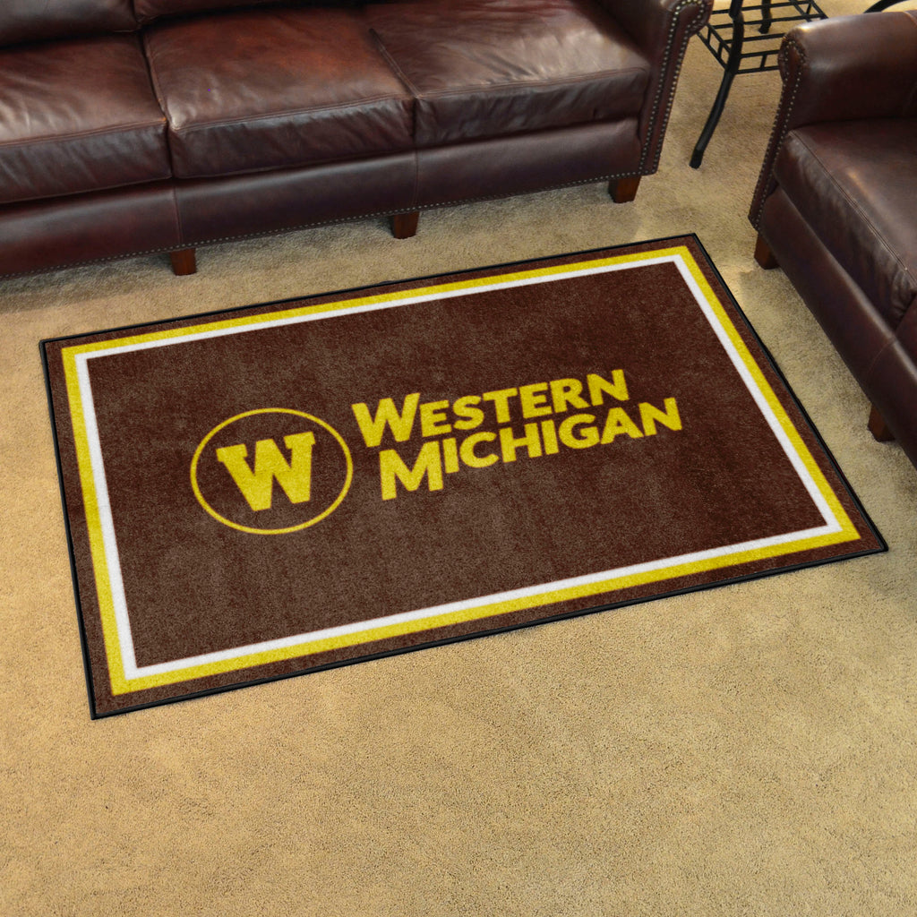 Fanmats - Western Michigan University 4x6 Rug 44''x71''