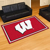 Fanmats - University of Wisconsin 5x8 Rug 59.5''x88''