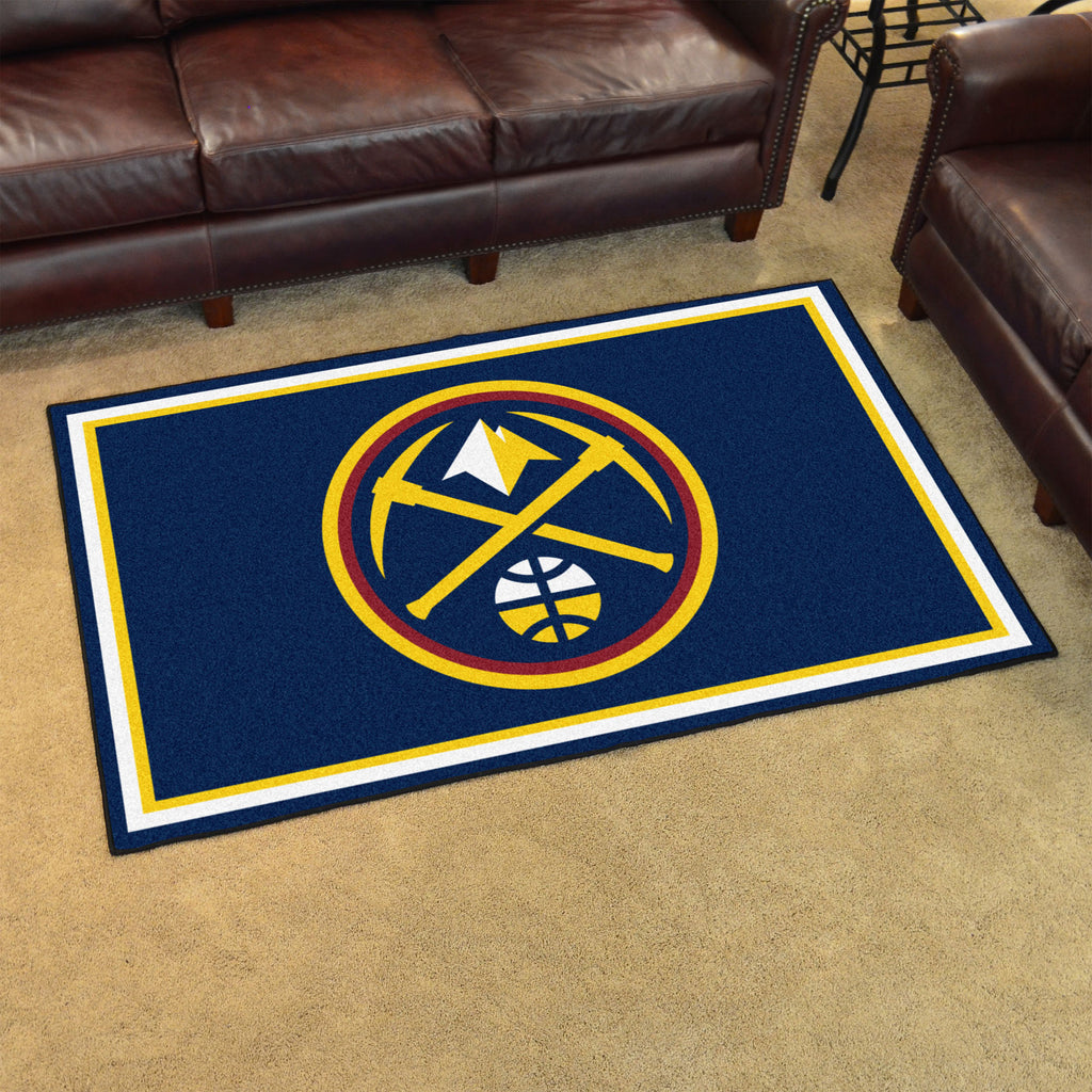 Fanmats - NBA - Denver Nuggets 4x6 Rug 44''x71''