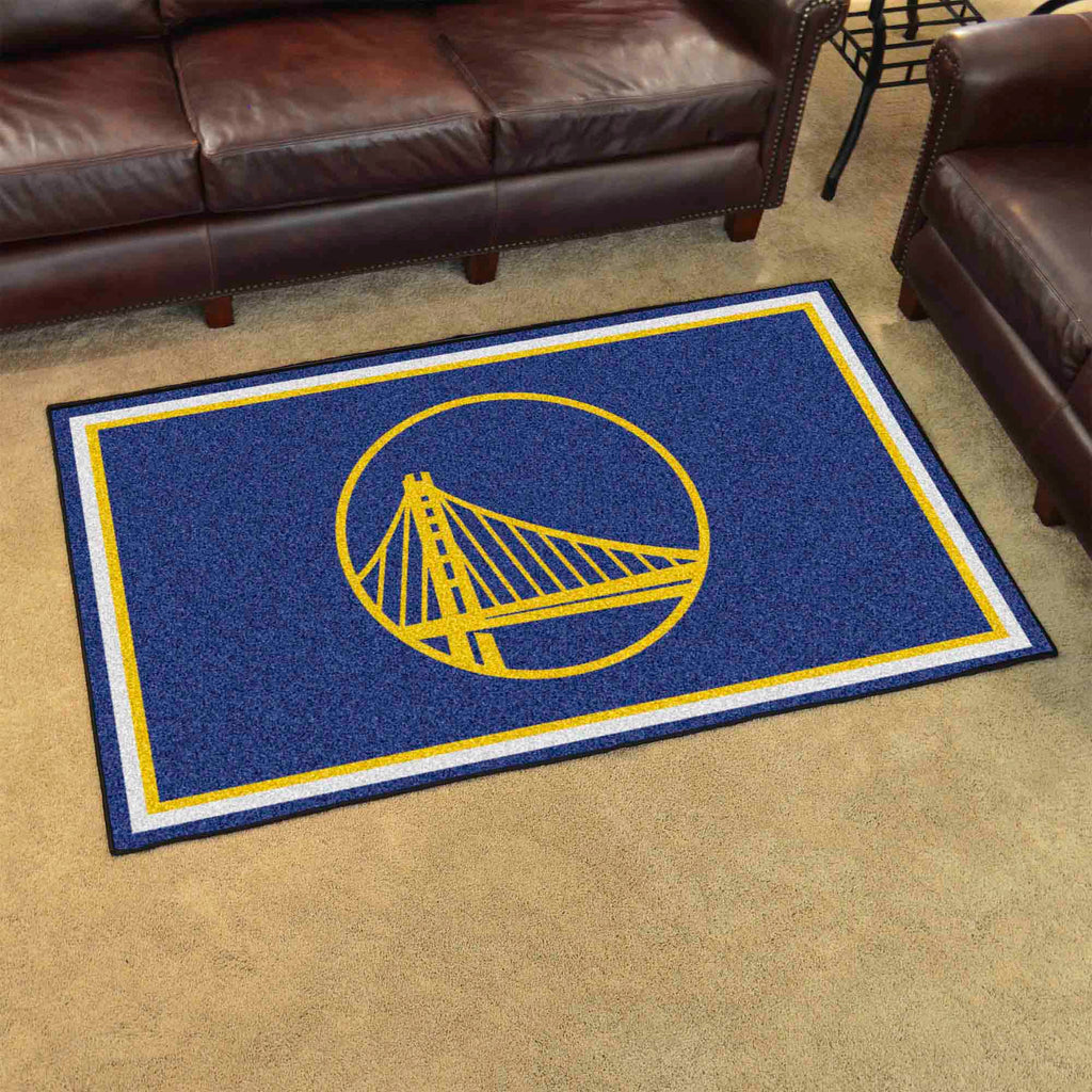 Fanmats - NBA - Golden State Warriors 4x6 Rug 44''x71''