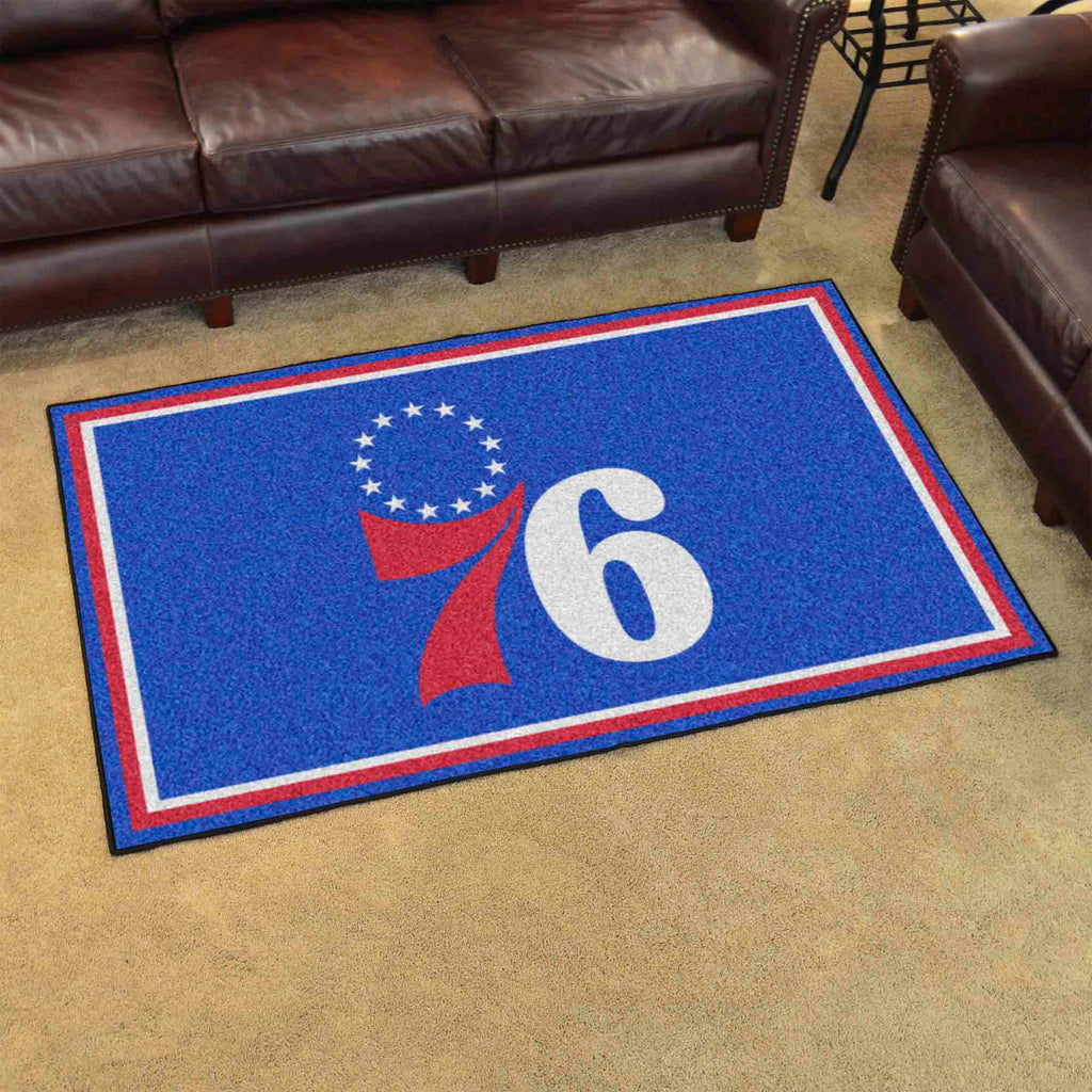 Fanmats - NBA - Philadelphia 76ers 4x6 Rug 44''x71''