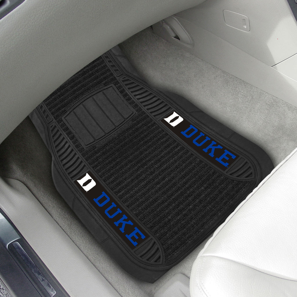 Fanmats - Duke University 2-pc Deluxe Car Mat Set 21''x27''