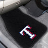 Fanmats - MLB - Texas Rangers 2-pc Embroidered Car Mat Set 17''x25.5''
