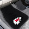 Fanmats - NFL - Kansas City Chiefs 2-pc Embroidered Car Mat Set 17''x25.5''
