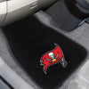 Fanmats - NFL - Tampa Bay Buccaneers 2-pc Embroidered Car Mat Set 17''x25.5''