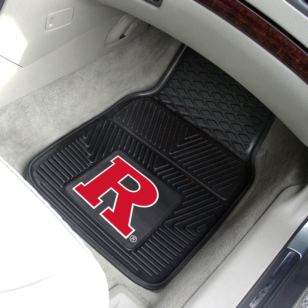 Fanmats - Rutgers University 2-pc Vinyl Car Mat Set 17''x27''