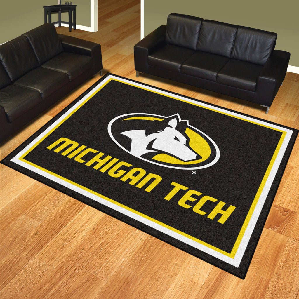 Fanmats - Michigan Tech University 8x10 Rug 87''x117''