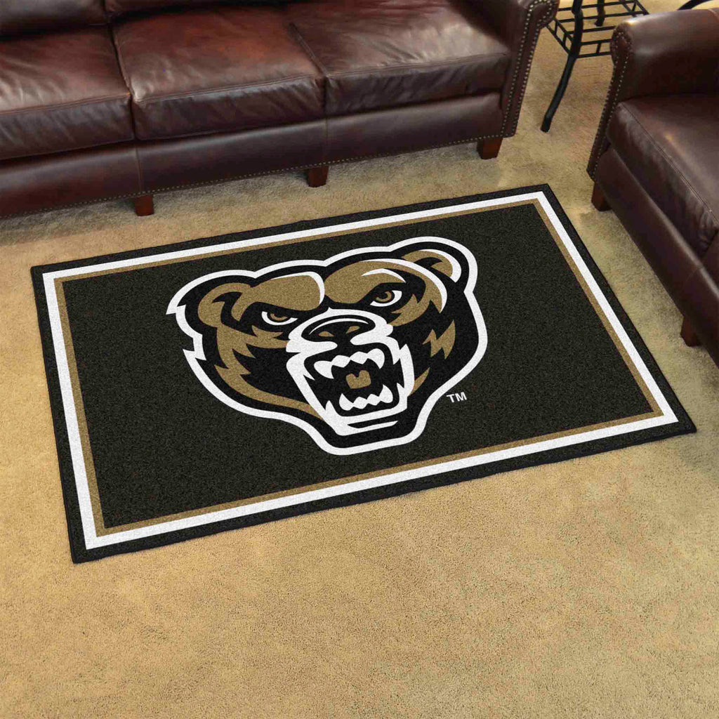 Fanmats - Oakland University 4x6 Rug 44''x71''