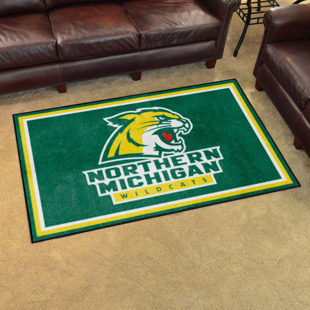 Fanmats - Northern Michigan University 4x6 Rug 44''x71''