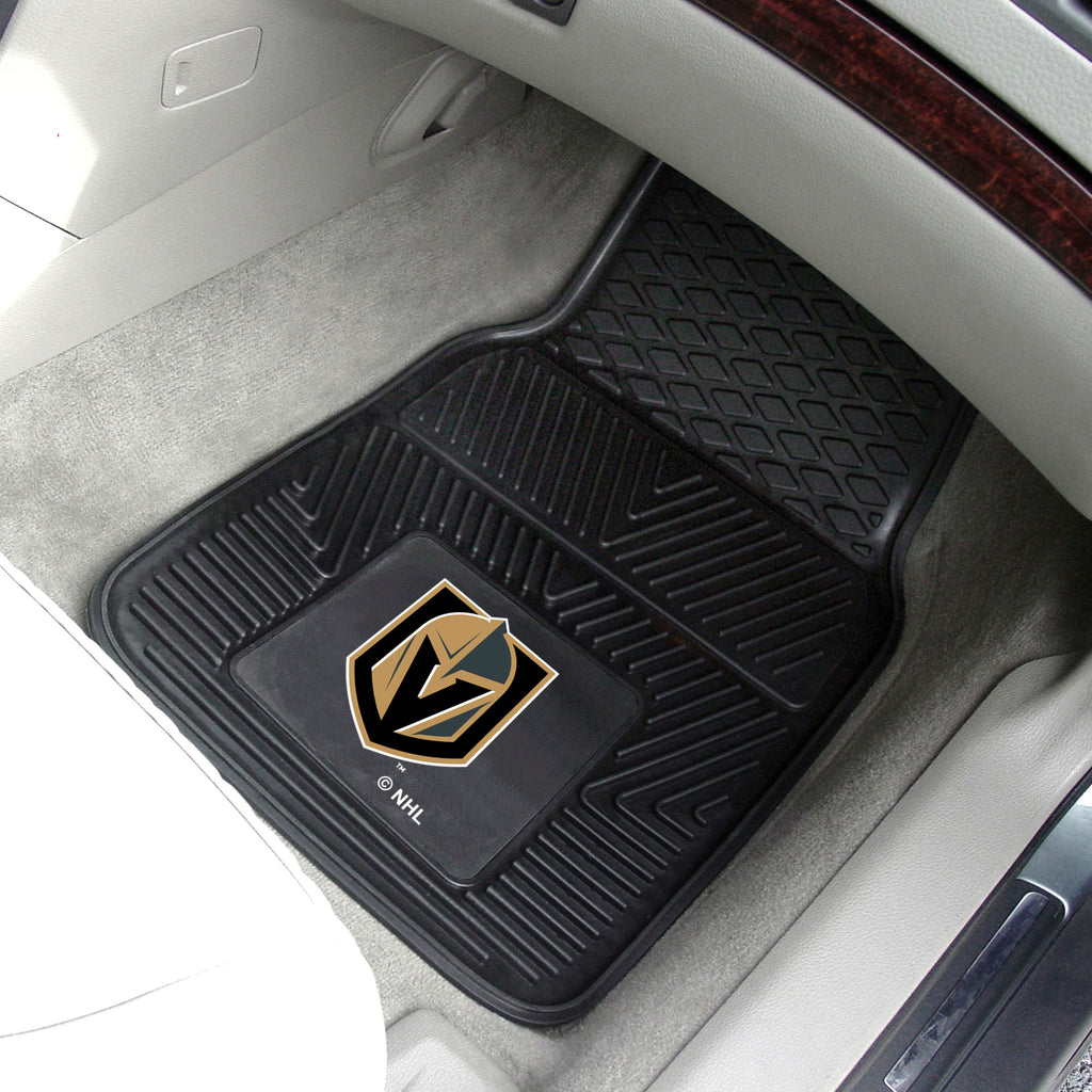 Fanmats - NHL - Vegas Golden Knights 2-pc Vinyl Car Mat Set 17''x27''
