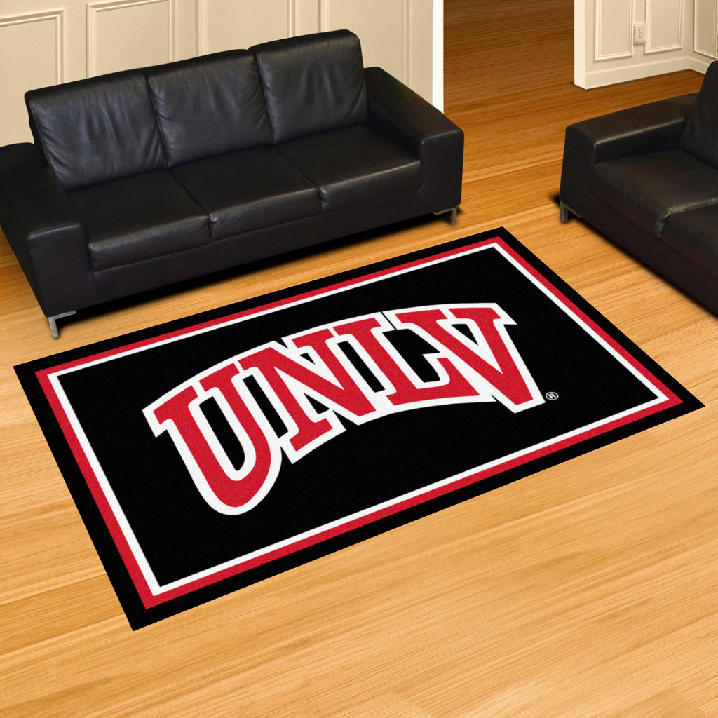 Fanmats - University of Nevada, Las Vegas (UNLV) 5x8 Rug 59.5''x88''