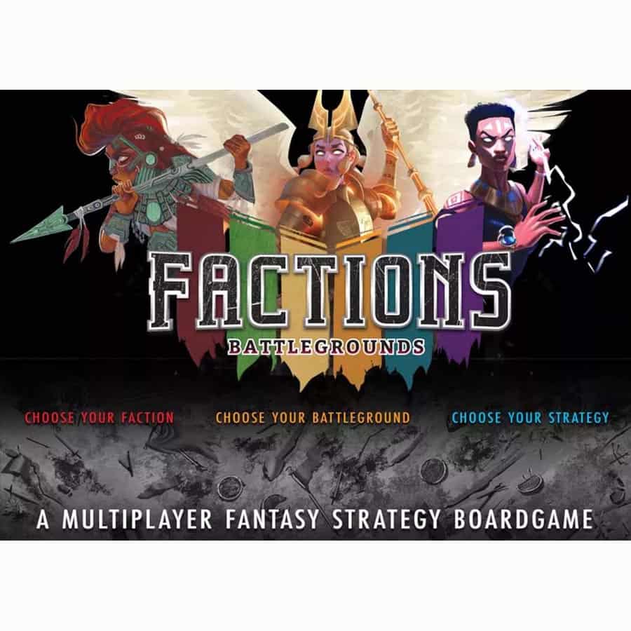 Factions Battlegrounds Llc -   Factions: Battlegrounds (Board Game)