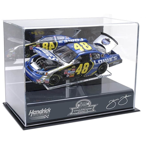 Jimmie Johnson 2007 Nextel Champion 1:24 Display Case with Platform