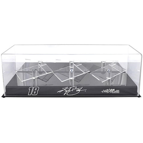 Kyle Busch 1:24 Scale 3-Car Die-Cast Display Case