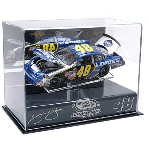 Jimmie Johnson 2009 Sprint Cup Champion 1:24 Die-Cast Display Case with Platform