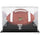 Texas Tech Red Raiders Black Base Team Logo Football Display Case with Mirror Back